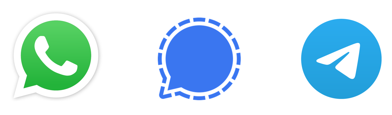 You can reach Reidar via Whatsapp, Signal, Telegram 